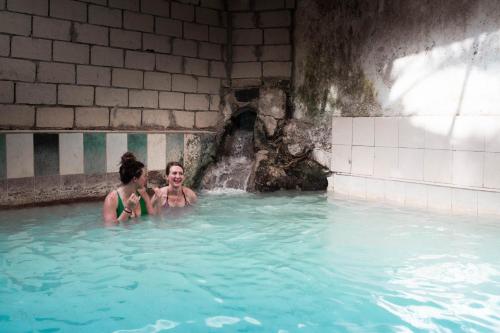 The swimming pool at or close to Beit Al Baraka