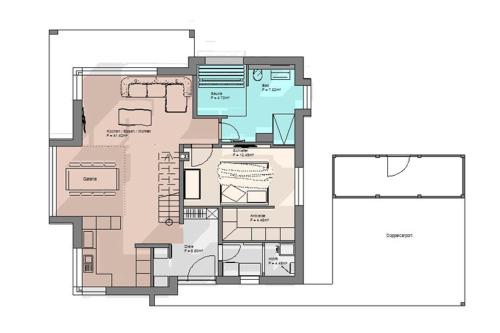 Ferienhaus Jadeの見取り図または間取り図