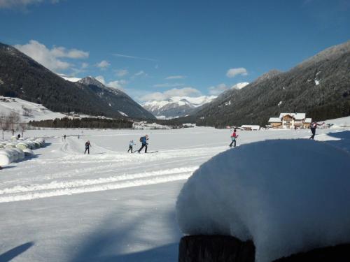 Faltnerhof durante el invierno
