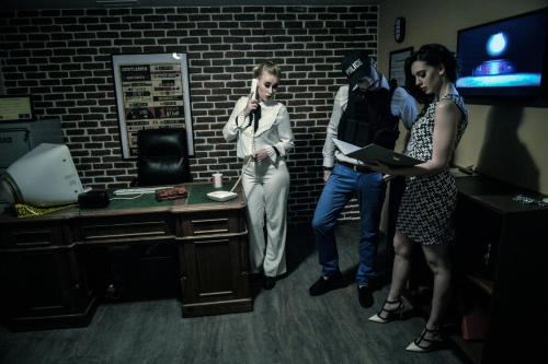 a group of people standing in a room at Le 22 Appart'Hotel in Casablanca