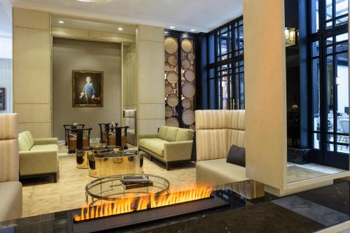Un lugar para sentarse en Alvear Icon Hotel