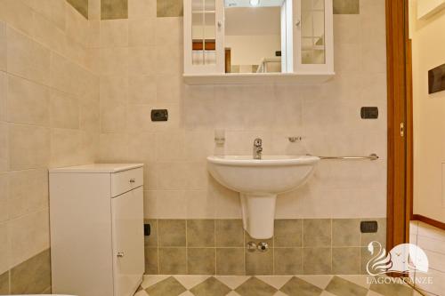 Ένα μπάνιο στο Appartamento Romantica