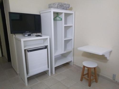Kuchyň nebo kuchyňský kout v ubytování Summer Hotel