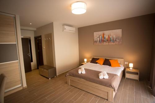 Cama o camas de una habitación en Centar lux 2