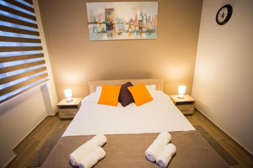 Cama o camas de una habitación en Centar lux 2