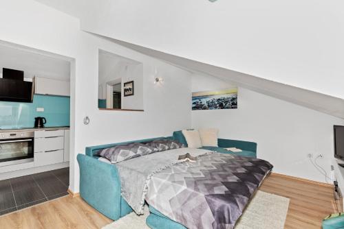 Posteľ alebo postele v izbe v ubytovaní Apartment Nikola