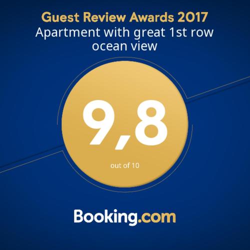 Certifikát, hodnocení, plakát nebo jiný dokument vystavený v ubytování Paracas vista al mar