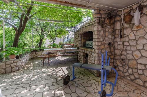 Αίθριο ή υπαίθριος χώρος στο Apartments and Room Drazen