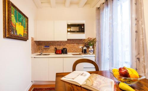 Η κουζίνα ή μικρή κουζίνα στο Residenza Vescovado