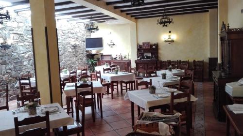 En restaurang eller annat matställe på Posada De Gaspar