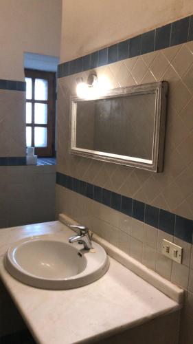 Koupelna v ubytování Casa Schicciola