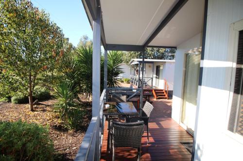 Κήπος έξω από το BIG4 Bunbury Riverside Holiday Park