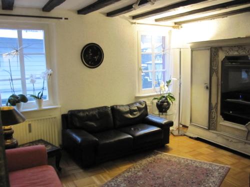 Ein Sitzbereich in der Unterkunft Haus Tradition Monschau 2