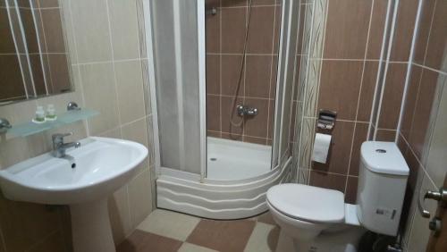 Kúpeľňa v ubytovaní Isık Hotel