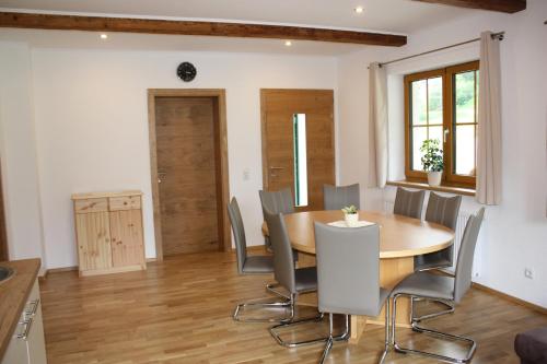 Un lugar para sentarse en Chalet Ferienhaus Radmer