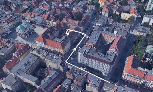 Výhľad na mesto Gliwice alebo výhľad na mesto priamo z apartmánu