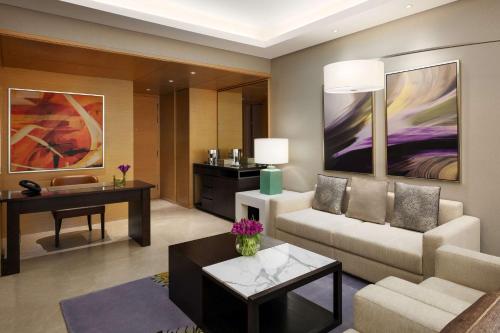 Χώρος καθιστικού στο Hyatt Regency Riyadh Olaya