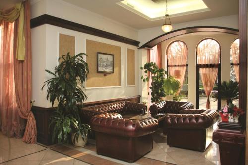 Un lugar para sentarse en Drustar Hotel