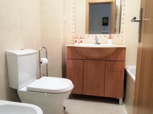 Koupelna v ubytování Apartamento Praia SIS