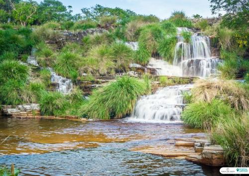 Landskap semula jadi dekat dengan rumah tamu ini
