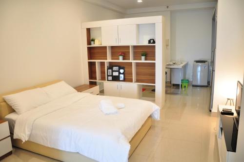 Ein Bett oder Betten in einem Zimmer der Unterkunft Shaftsbury Cyberjaya by IdealHub