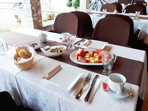 Mad på bed and breakfast-stedet eller i nærheden