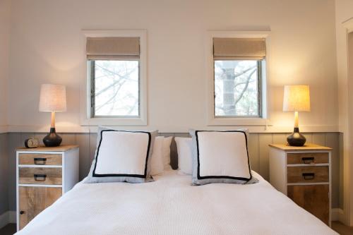 Ein Bett oder Betten in einem Zimmer der Unterkunft Peppertree Farm Mudgee
