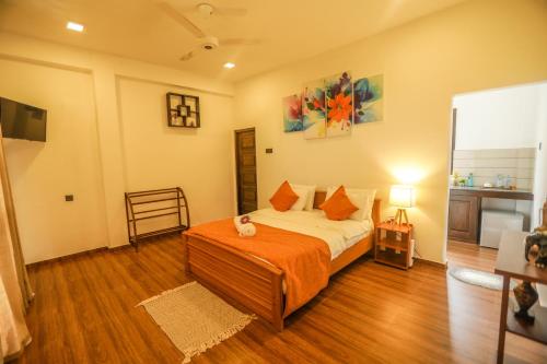 Una cama o camas en una habitación de Remli Villa