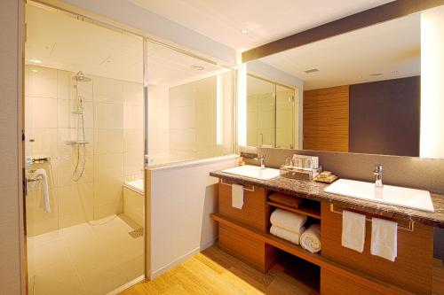 Phòng tắm tại Nagoya Prince Hotel Sky Tower