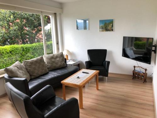 A seating area at Casa Angela