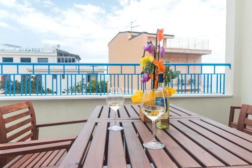 Balkoni atau teres di Locanda Su Recreu