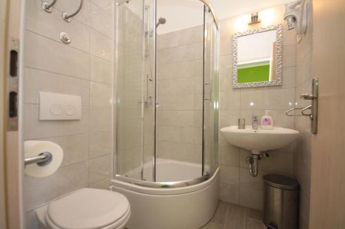 Kúpeľňa v ubytovaní City Center Accommodation