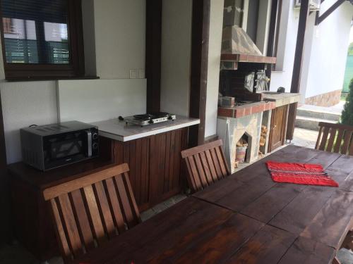 Η κουζίνα ή μικρή κουζίνα στο Guest House Hasiendata