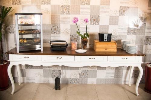 Dapur atau dapur kecil di Blue Tree Premium Alphaville