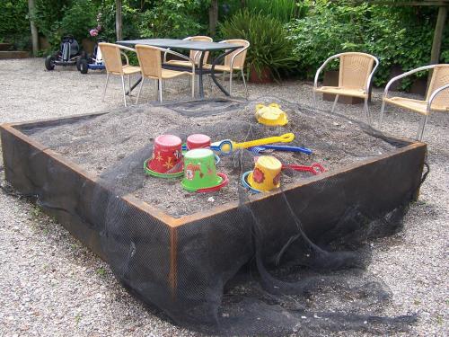 a play table with some toys on top of it at St. Ulrichhof in Lana