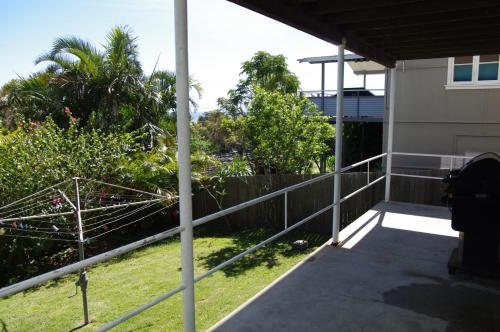 a view from the balcony of a house at Apollo 2 9 Hodgson Street in Crescent Head