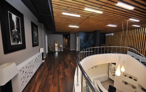 Koupelna v ubytování Boho Tiflis Hotel