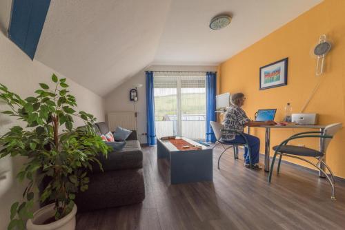 Posezení v ubytování Hotelpension Gästehaus Birgit