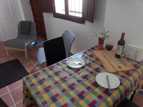 Χώρος καθιστικού στο Casa la Cabra