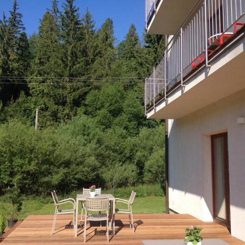 Balkón nebo terasa v ubytování Villa Malina