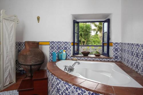 Ванна кімната в Quinta das Flores