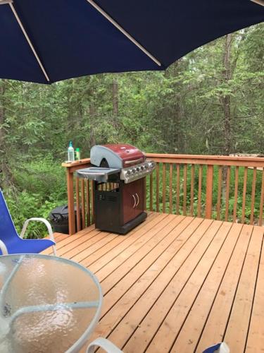 Μπαλκόνι ή βεράντα στο Peaceful Talkeetna Getaway #1