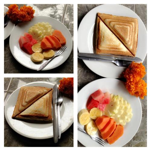 Comida en o cerca de este hostal o pensión