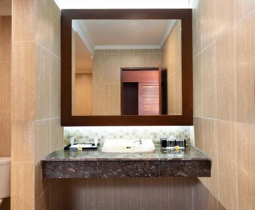 Ένα μπάνιο στο Brits Resort Lovina