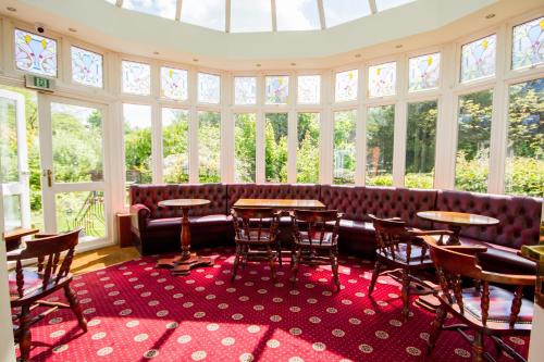 Χώρος καθιστικού στο NormanHurst Hotel