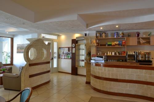 Lounge nebo bar v ubytování Hotel Nicolaj