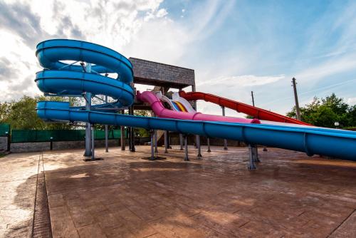 a water slide at a playground at SPA Kompleks Raiski Kat in Dimitrovgrad