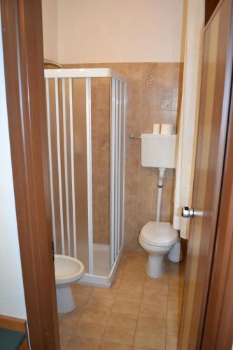Koupelna v ubytování Hotel Smeraldo