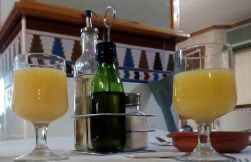 Bebidas en Hostal Rural Montual