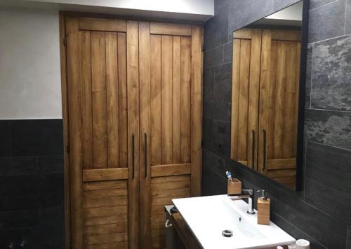 Kúpeľňa v ubytovaní Loft Acaja
